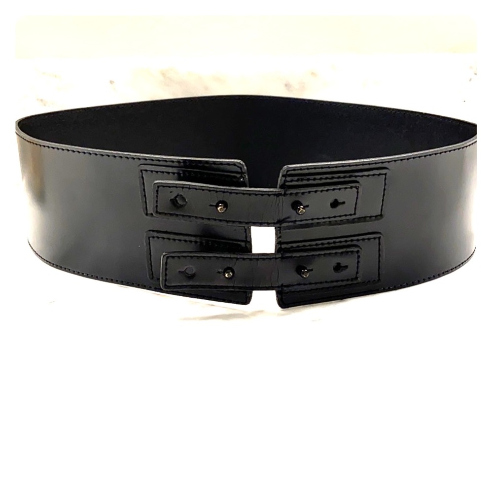 Club Monaco Women’s Wide Leather Belt